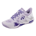 Yonex Badminton Shoes Power Cushion Eclipsion Z3 (Stability) 2024 white/purple ladies